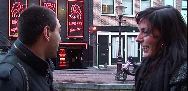  Amsterday hookers in threeway action with lucky tourist